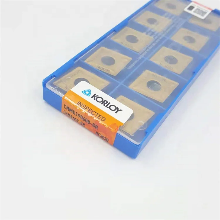 Korea Original CNMG190608/CNMG120412 NC3030 Turning tools Tungsten carbide insert
