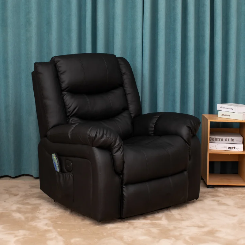 MEIMIN Manual Recliner Chair Leather Sofa Massage Chair For Home