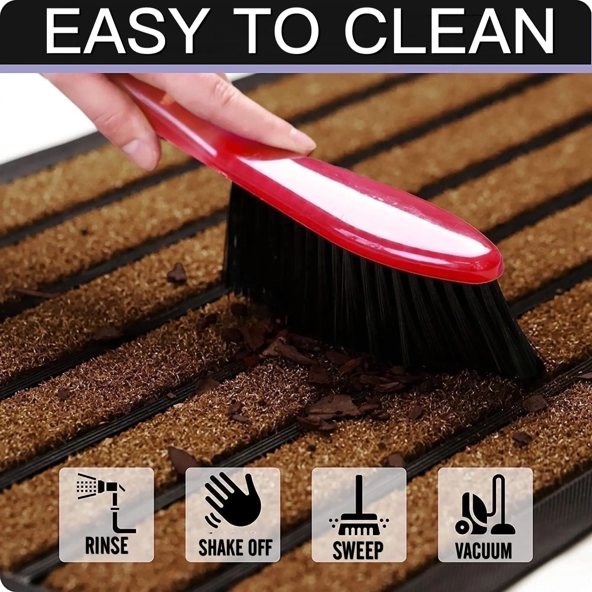 Custom Door Mat Indoor Outdoor Welcome carpet for Entrance Low Profile Floor Mat Home Door mats Rubber Doormat Non Slip Rugs