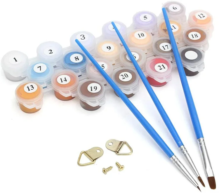 Skillful Manufacturer Oil Painting Diy Paint By Numbers For Adult