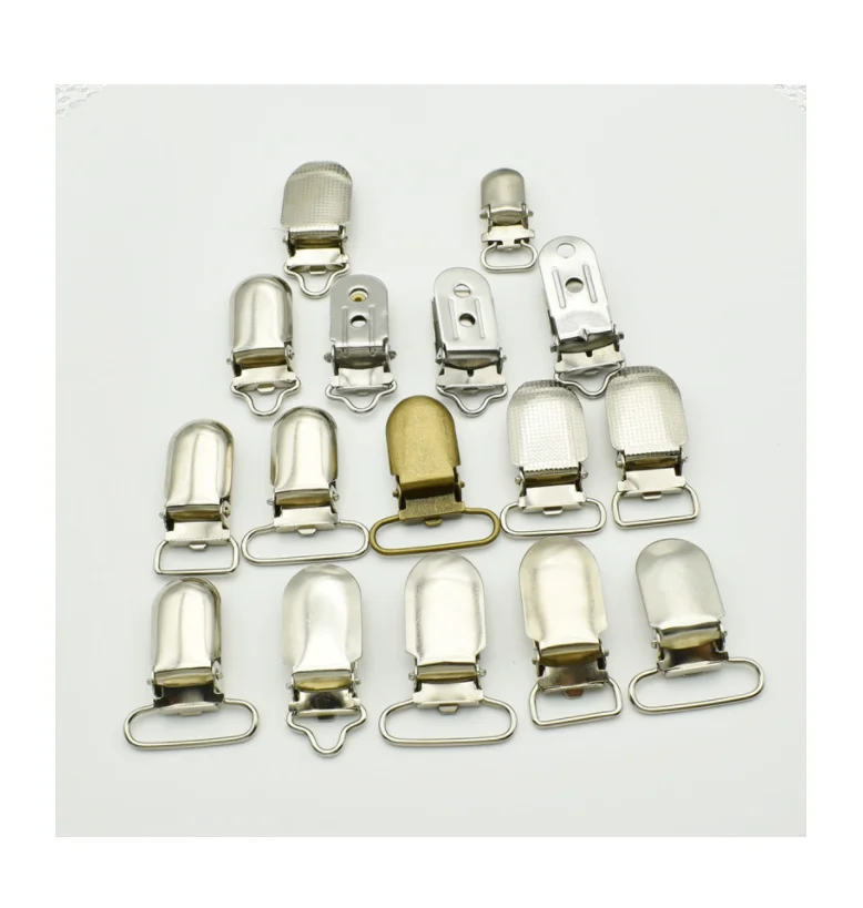 Cost-Effective Customized Metal Various Suspender Clips Manufacturer