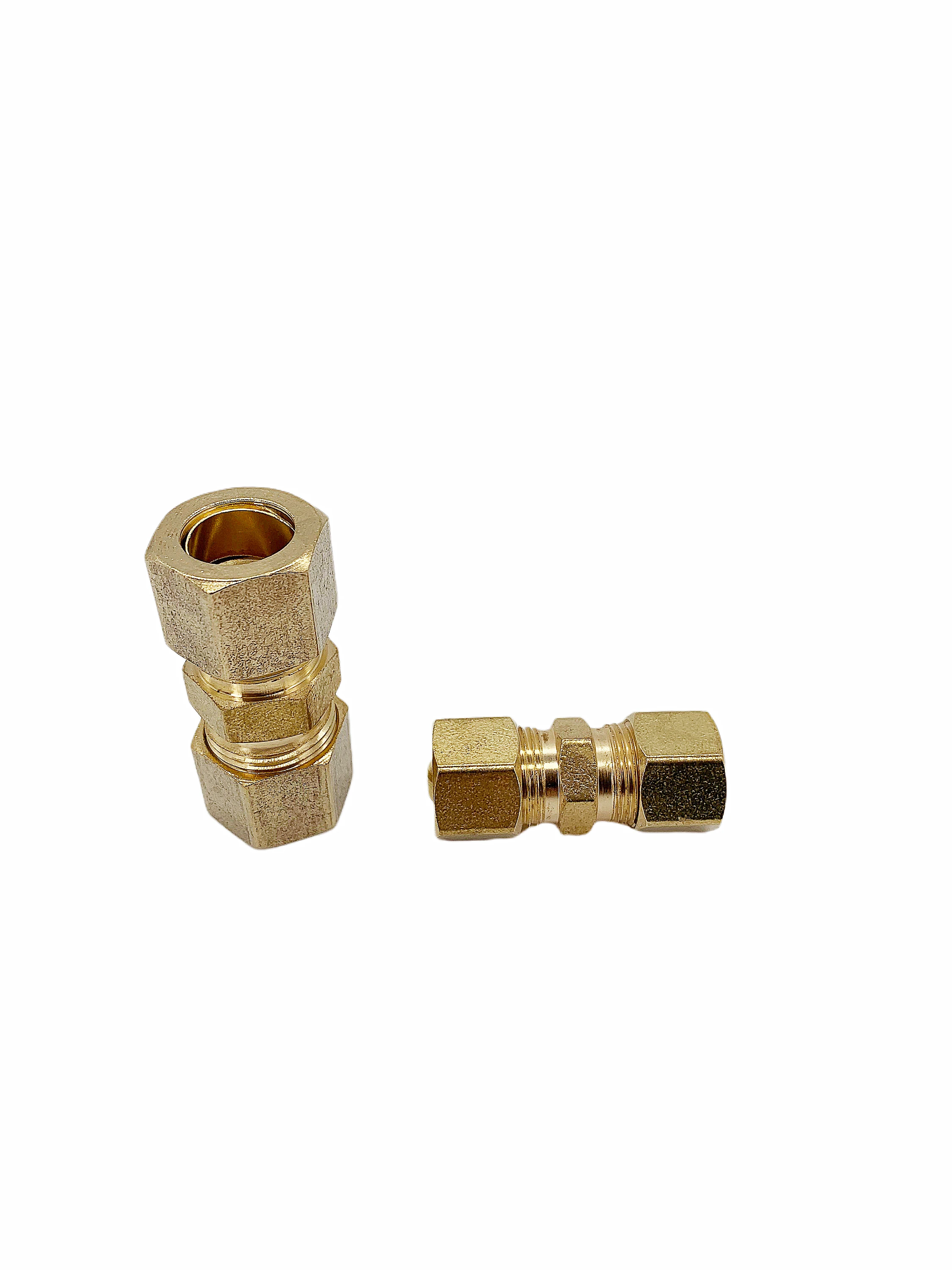 Compression Union Without Nut Easy Connect Union 3/4 Brass Compression Union 1/2 Brass Tube Fitting