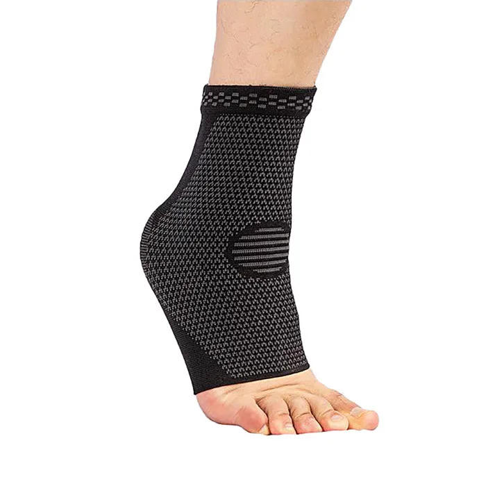 Shock-Absorbing Anti-Slip Wholesale Compression Ankle Sleeve Factory Ankle Support Brace