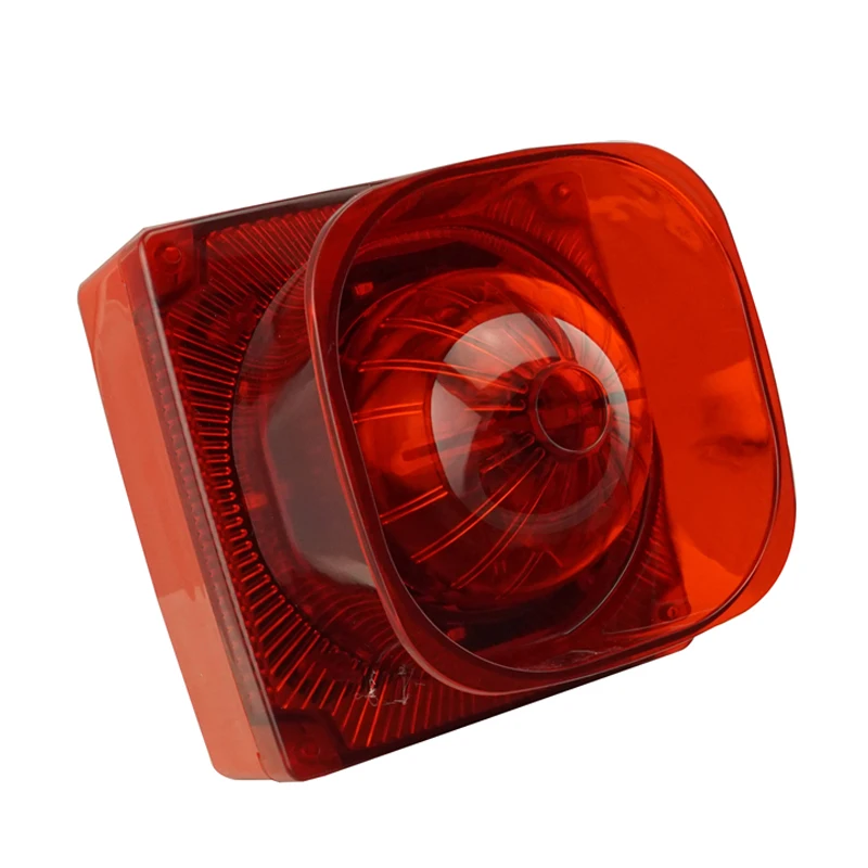 8 тонов 105 дБ уличная пожарная Аварийная сигнализация Стробоскопическая световая