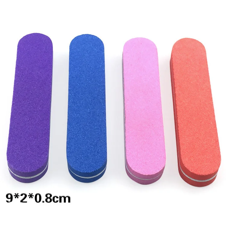 Bview Tool Disposable Mini Colorful Hot Sale EVA Sponge Nail Buffer Block for Professional Nail Buffer