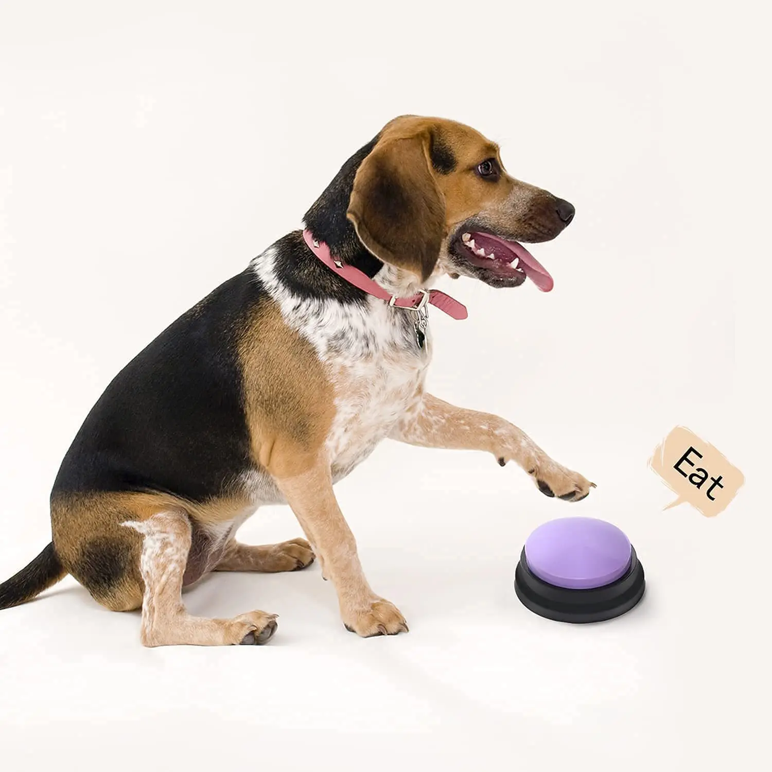 Popular Interactive Dog Talking & Training Toy Voice Recording Button for Communication Pet Training Buzzer