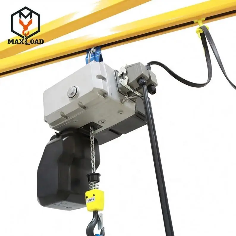 1000 kg 2000kg kbk soft price track underslung rail lifting Overhead Light Crane System