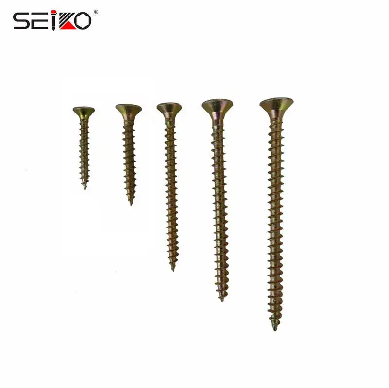 Chipboard Wood Screw Double Flat Head Self Tapping Chipboard Screw