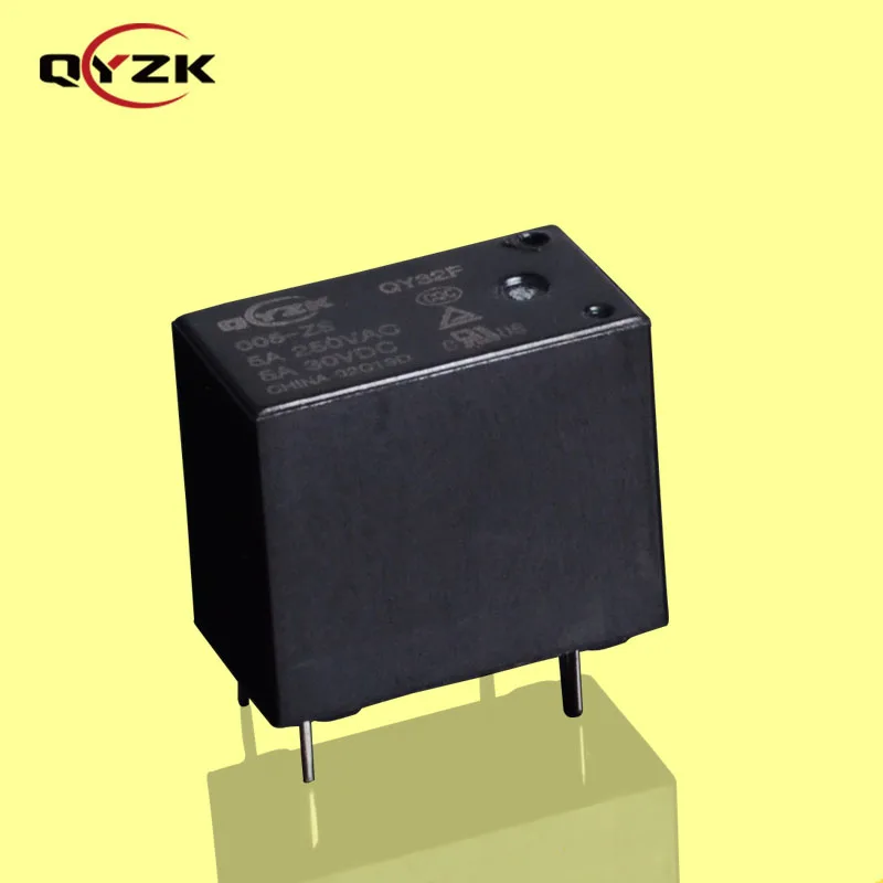 5 Volt Contact Form SPST-NO (1 Form A) 5amp 250VAC 3A 30VDC 4 Pins 0.45W Alternative To JV Subminiature DC Power Relay