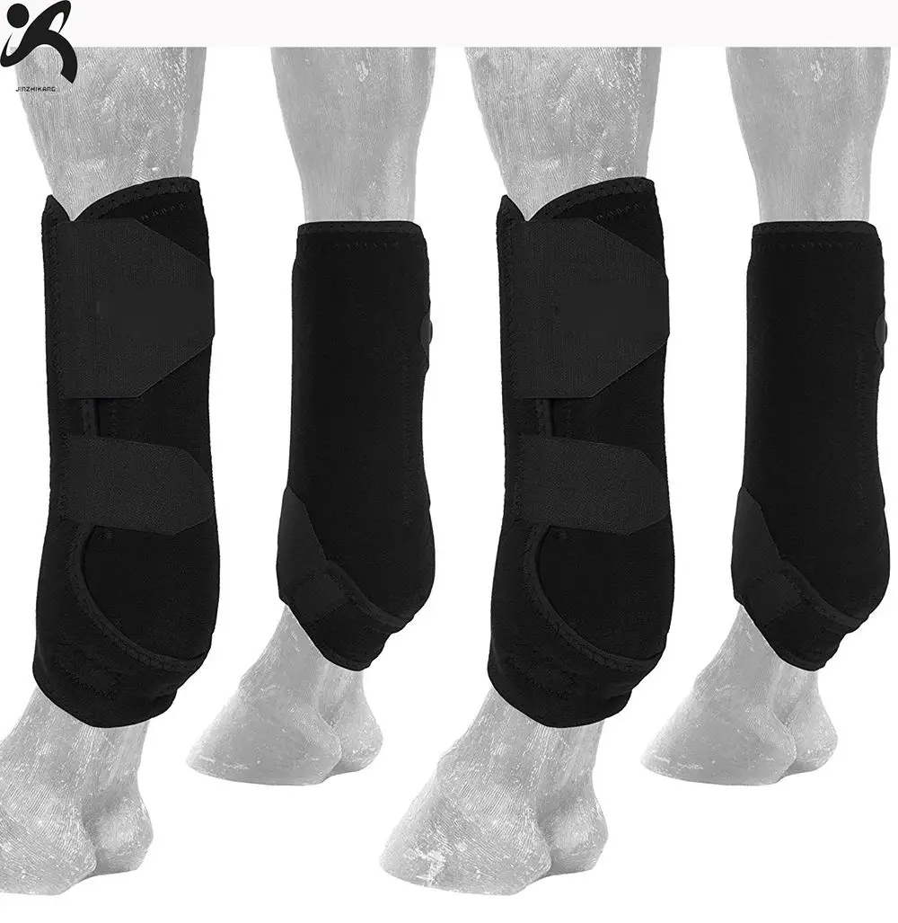 Wholesale high quality black red Horse Leg Protect tendon Neoprene Horse Boots