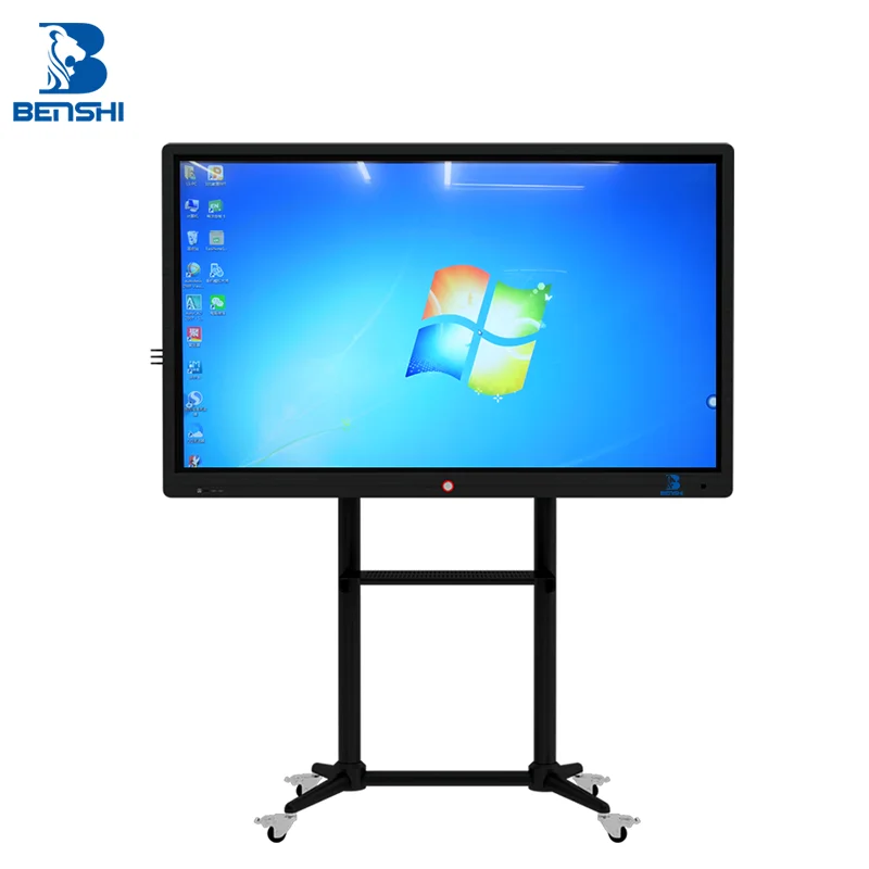 Factory Smart Educational Equipment i3 CPU Digital Interactive Whiteboard Display  for Meeting Teaching BENSHI