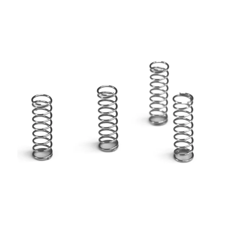 Grinding flat shock-absorbing pressure springs of various sizes, high elasticity stainless steel compression springs