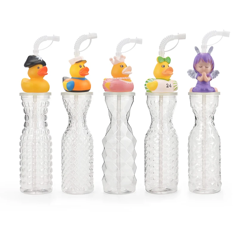 novelty party souvenir reusable cocktail mermaids shark shell duck fishanimal yard slush cups plastic and lids vegas