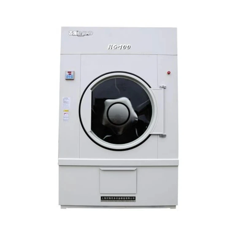 High Performance 100kg High Capacity Clothes Drying Machine Tumbler Dryer Commercial Tumble Stacked Washer Dryer
