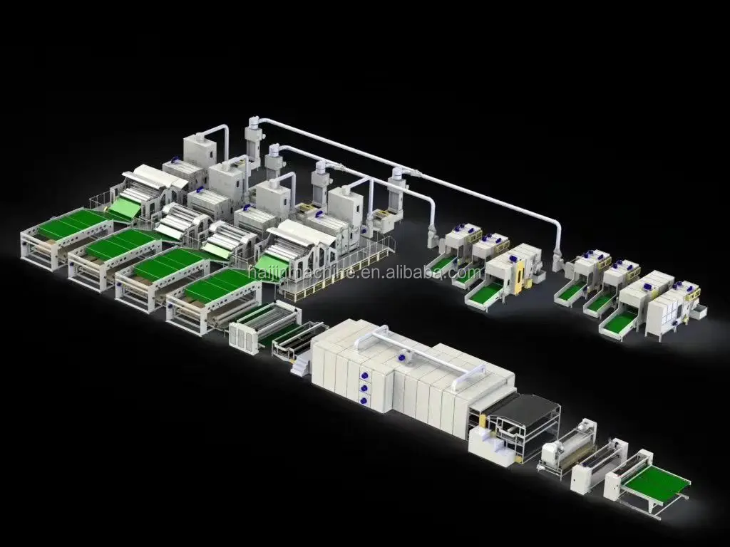 Non woven machine needle punching machine