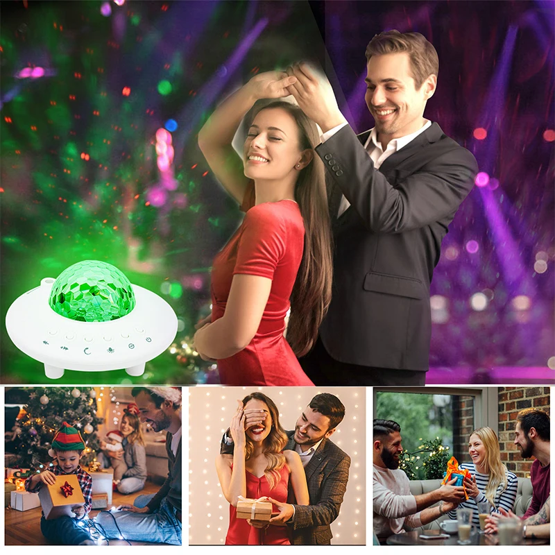 Projector Lamp Star Night Light Children Bedroom Led Planetarium Starry Lights Bedroom Moon Kids Gift