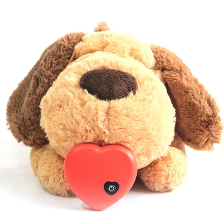 Лучшая цена на чучело для сердцебиения с симулятором внутри облегчения тревожности домашних животных чтобы домашнее животное чувствовала себя в безопасности