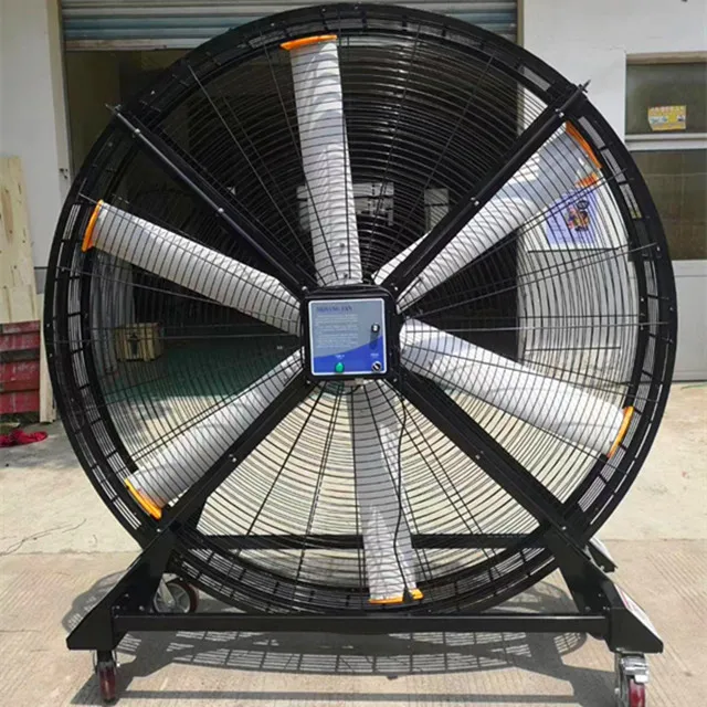 BLDC Motor Heavy Duty Movable Industrial Floor Stand Fan Malaysia Price