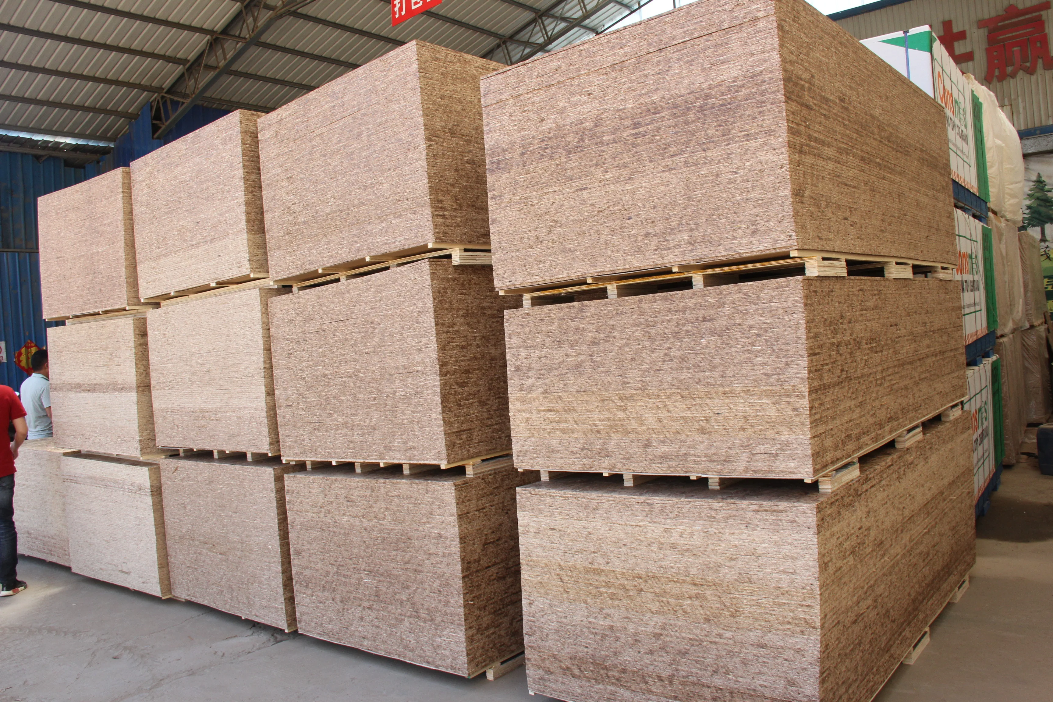 JUANA Best Quality 9 mm / 18 mm / 25 mm Melamine Chipboard/ osb board/6mm Particle Board