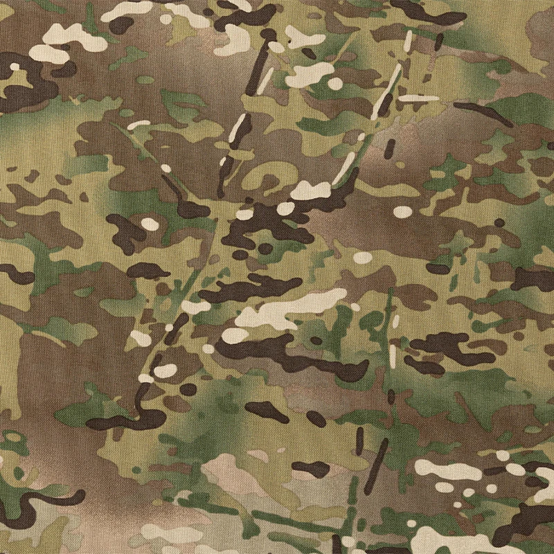 100%Nylon 1000D Tactical Vest Anti Tearing CP Camouflage Cordura Pu Coated Waterproof Fabric