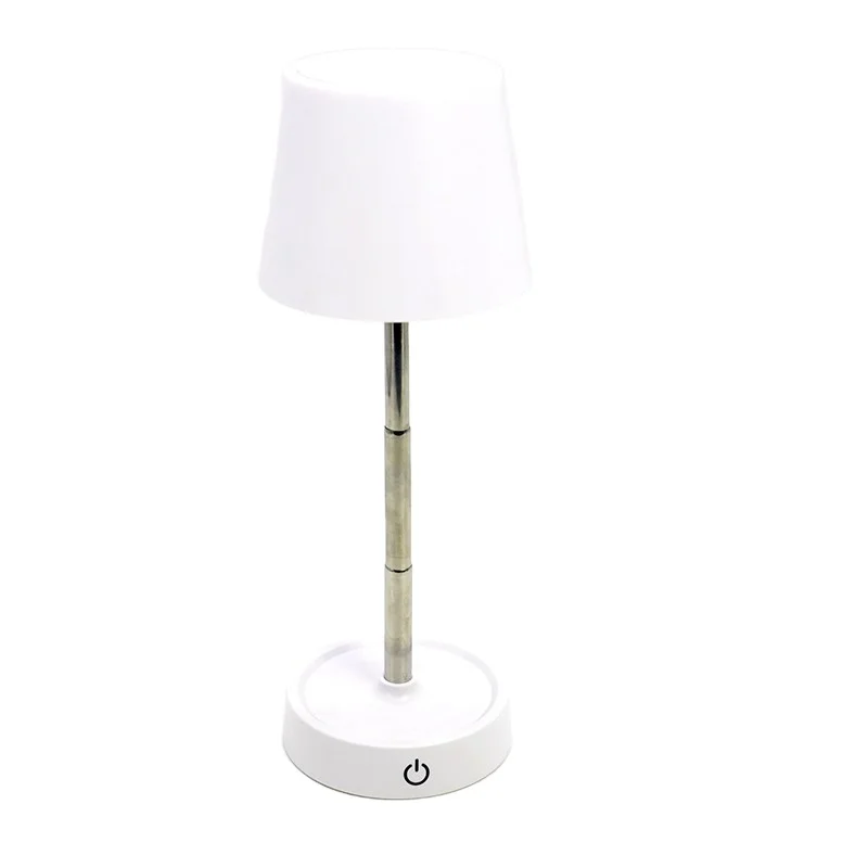 Small Retractable LED Desk Lamp Home Office Study Eye Protection Night Light Charging Feature Foldable Atmosphere Lamp Battery