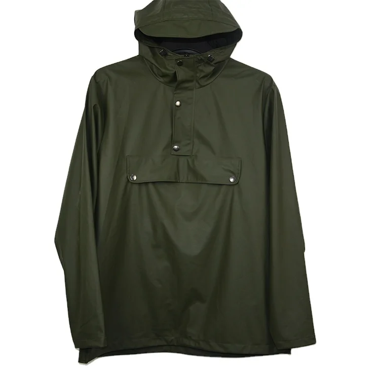 Custom army green waterproof windbreaker rain coat TPU winter cycling climbing outdoor jackets