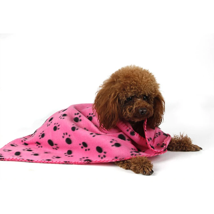 Cozy Paw Printed Cheshire Cat Dog pet Rats Sleep Mat Pad Bed Cover Blanket for Small Animals