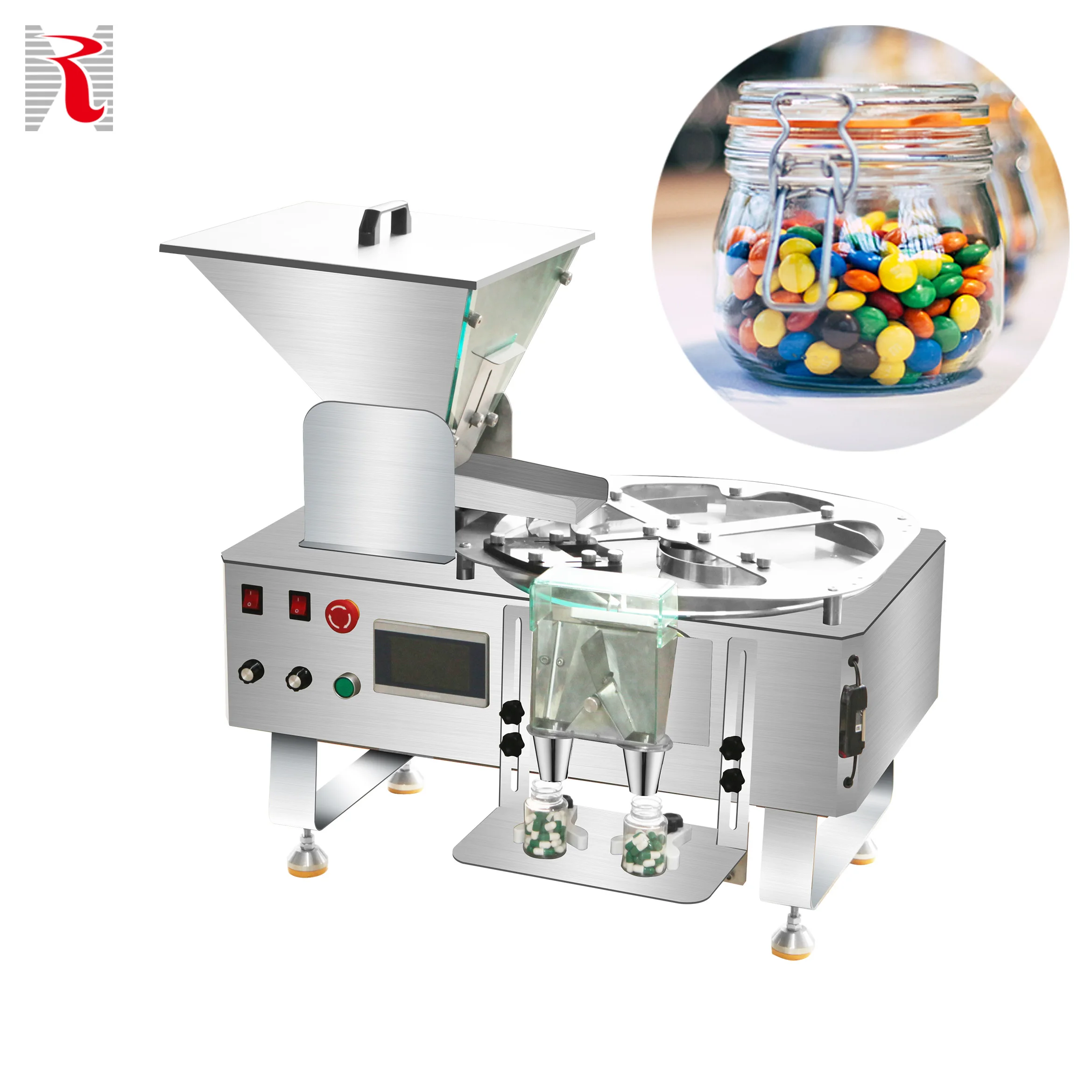 Manual Tablet Capsule Counting Candy Counter Machine