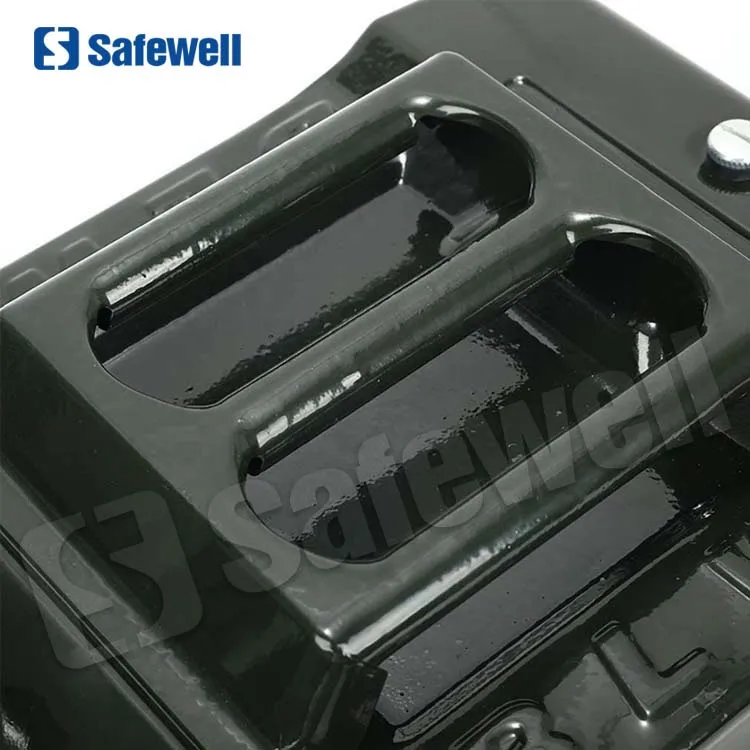 Safewell 25 liter 30l 50l collapsible palm oil in Yellow chafing fuel measuring Jerry can 60l 30l