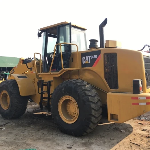 Second hand machine equipment caterpillar 966H cheap front loader price/used cat charger 966h for hot sale