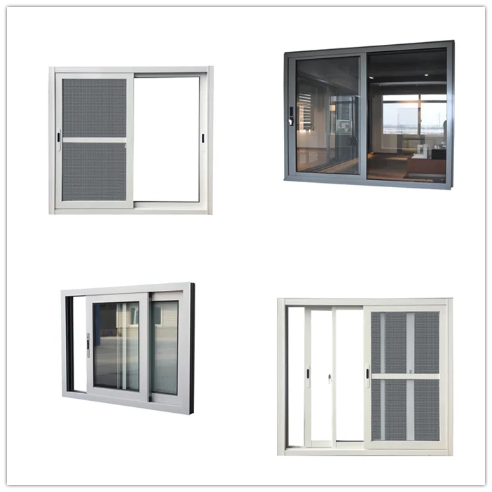Curtain sliding folding window and door terrace glazing soundproof aluminum windows and sliding doors balcony large glass window