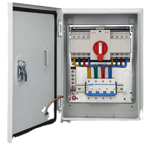Electrical power supply direct on line star delta soft vfd control cabinet