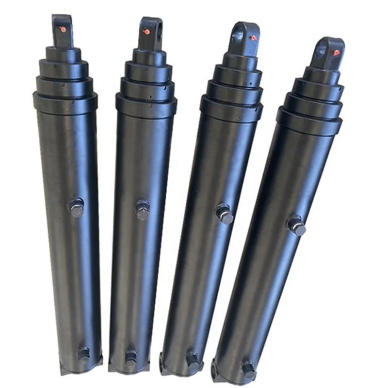 Parker type customized hoist USA high quality custom type mobile hydraulic cylinder for dump pup trailer made in China OEM ODM