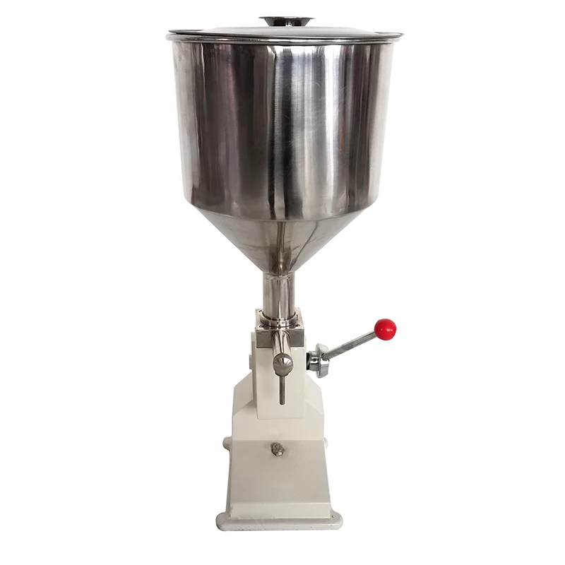 Semi Automatic Manual A03 Water Honey Ice Cream Cosmetic Paste Lotion Oil Sausage Lip Gloss Liquid Filling Machine