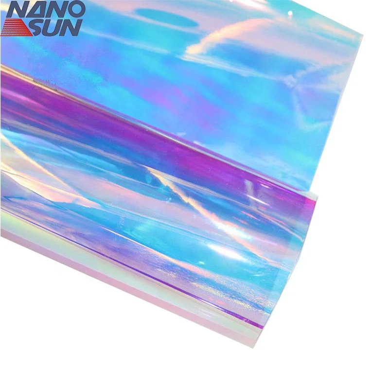 Solar Tint Film Building Decorative Dichroic Color 1.38*30m Heat Insulation
