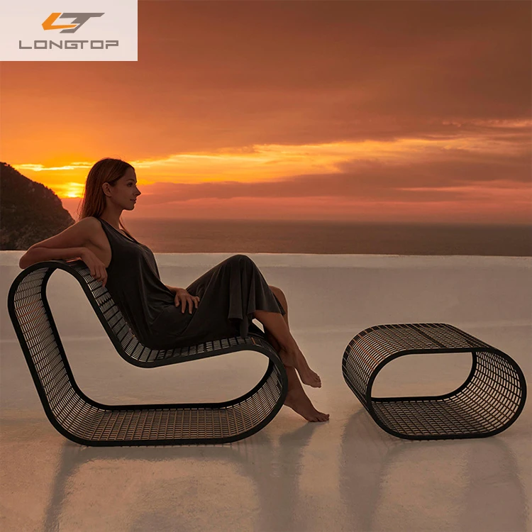 Best Price L Luxury Garden Set Furniture Modern Aluminum Sofa Outdoor Ce