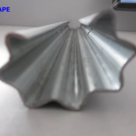 Italian type steel vineyard pole