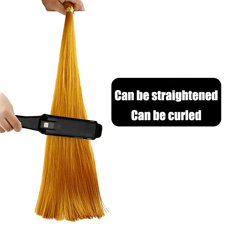 
NEW C6 Matte High Temperture Fiber Wholesale Synthetic Hair Extension Fiber High Quality Raw Material Synthetic Hair Fiber 