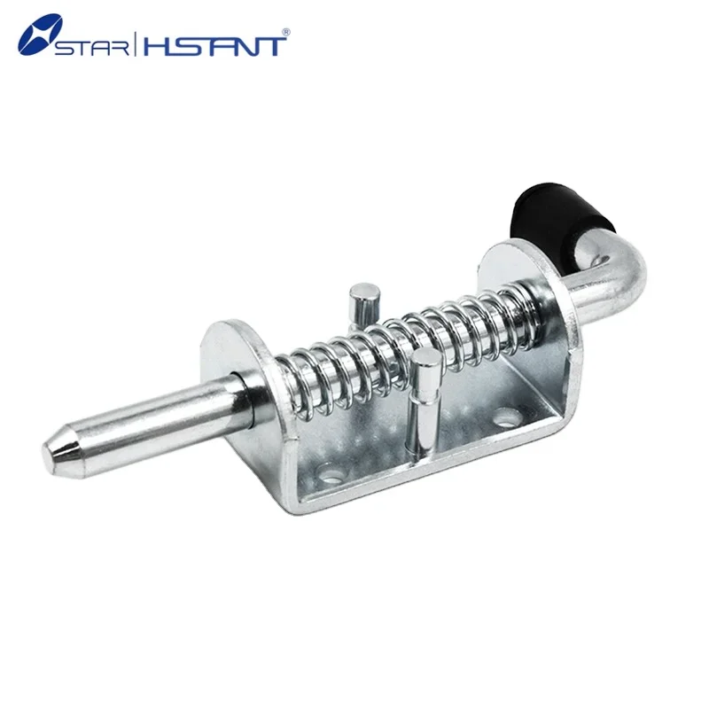 Steel Pin Hinge Truck Trailer Heavy Duty Side Stainless Spring Hinge Loaded Bolts Latch Lock Concealed Hinge