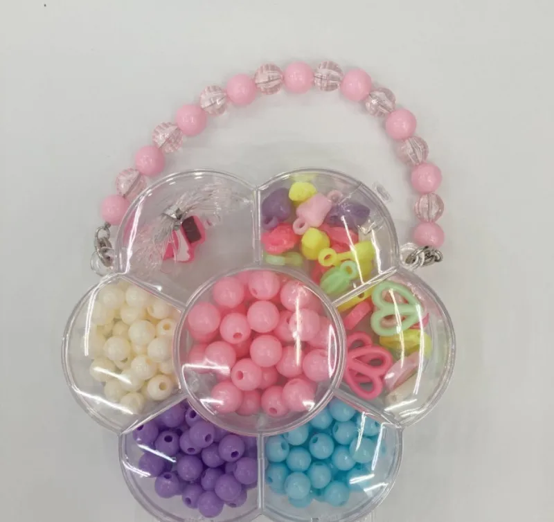 Новые экологически чистые материалы детская декоративная маленькая сумка для девочек украшения рук бусины творчества креативные бисерные стеклянные