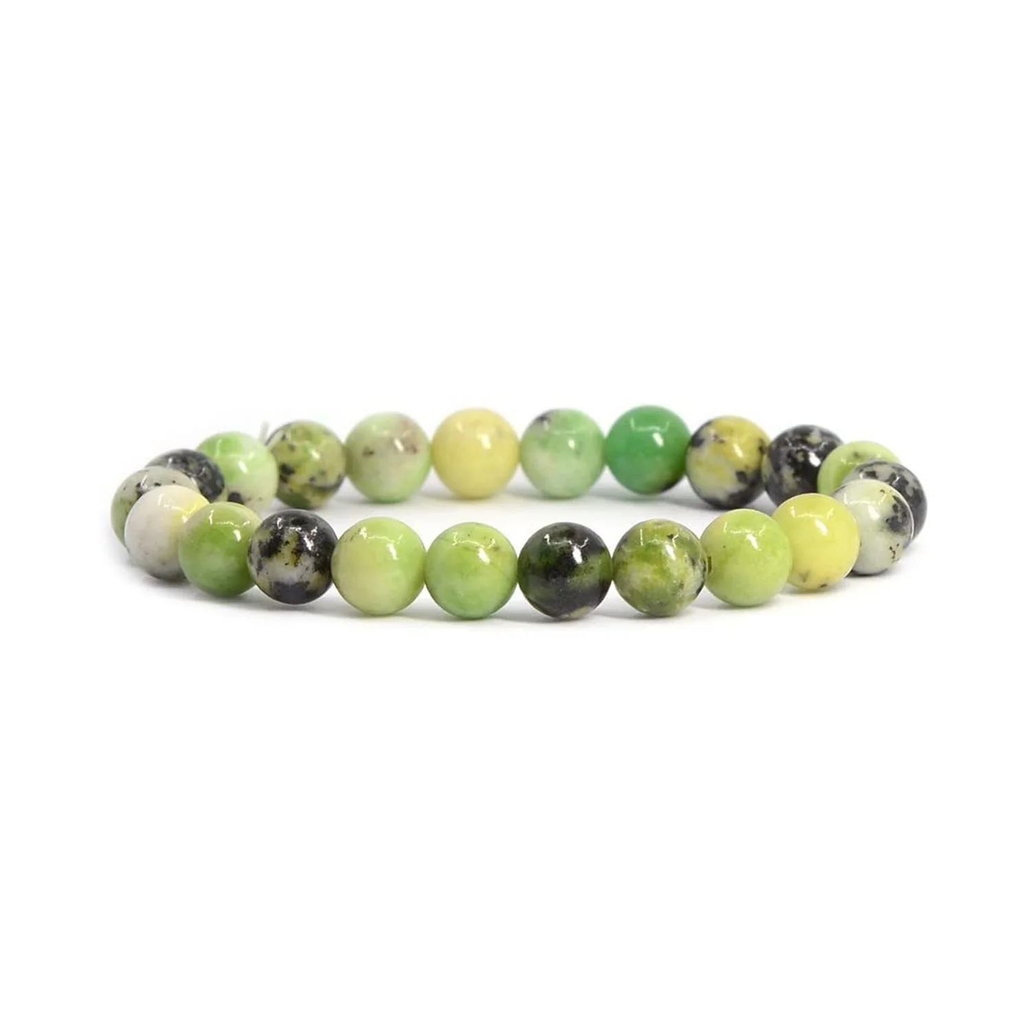 
Genuine Australian Chrysoprase Bracelet Natural Gemstone Beads Bracelet 