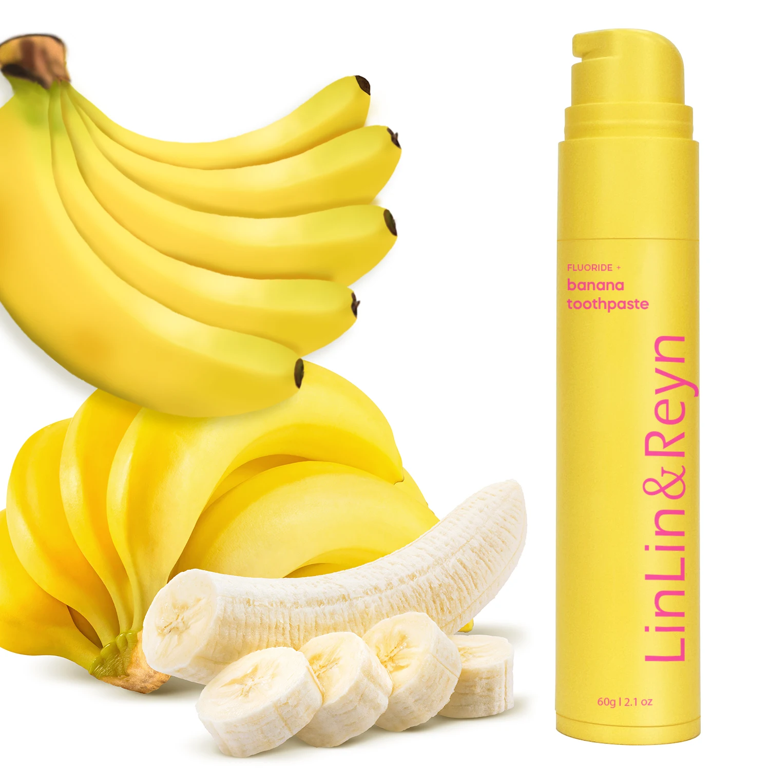 Hot Sale Customized Long lasting Fresh Breath Fruit Flavored Toothpaste 60g