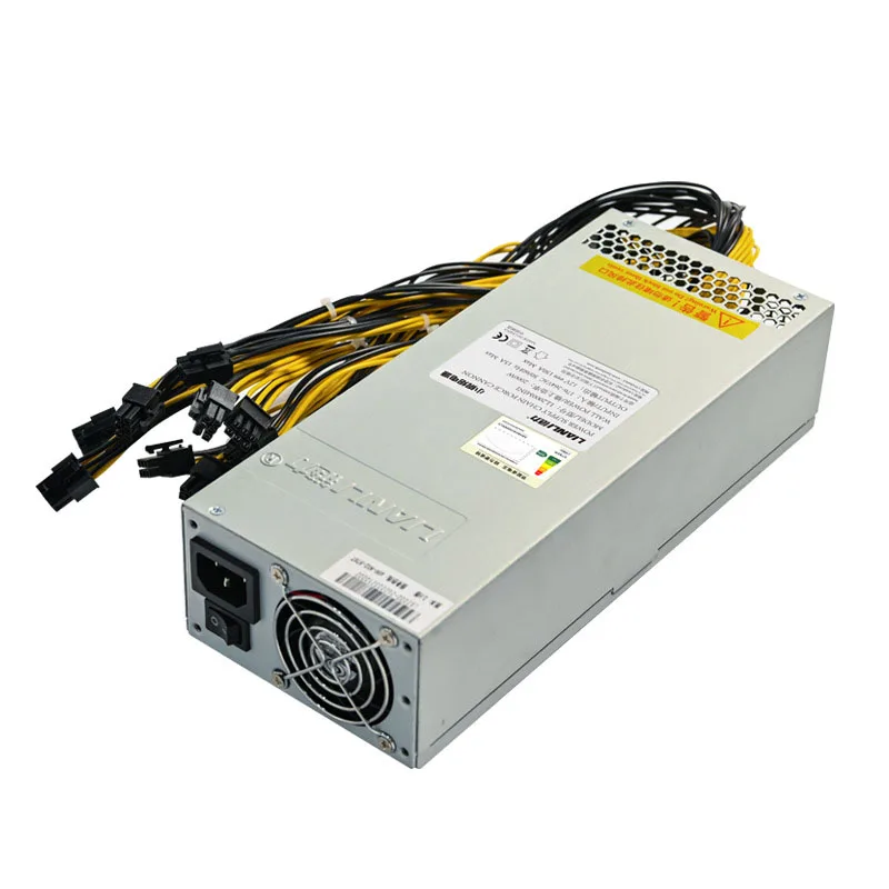 2000w Bronze Power Supply for DC Gaming Computer ATX 1800w PC Switching Power Supply