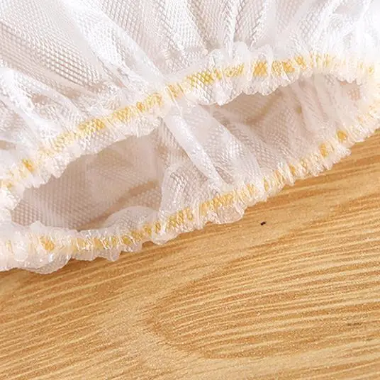 Kitchen CPE Food Grade Long Arm Gloves Extended Disposable Elastic Drawstring Gloves for Household Use