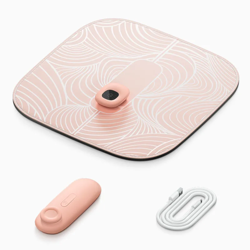 
New remote control abs foot muscle stimulator blood circulation massage mat rechargeable foot massager 