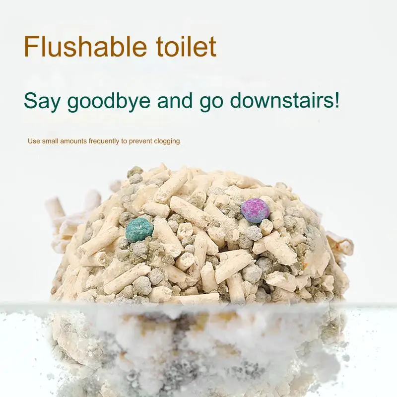 mixed cat litter supplier good tofu cat litter bentonite wholesale selling Hot Sale tofu cat litter personalized bag mix flavour