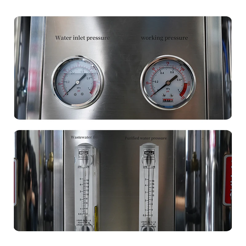 Industrial Water Purifier Machine 2000LPH Water Deionizer Machine  Reverse Osmosis Purifier Water Ro Filtration For Drinking