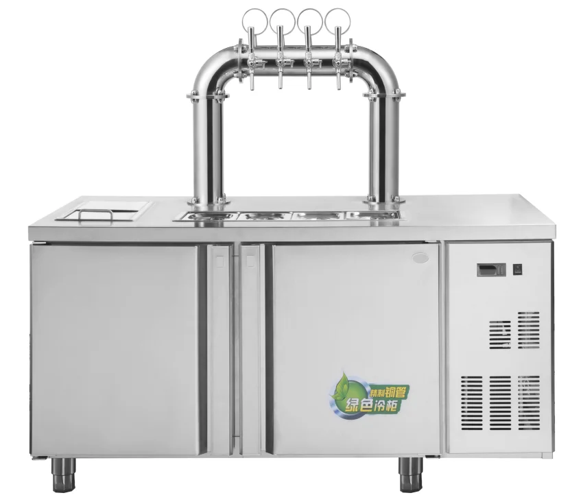 Commercial tea extractor workstation Shanghai machinery making bubble tea and milk tea