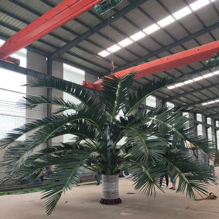Structural design artificial plant ham Outdoor Cellular Communication Mast Camouflaged Tree Telecom Monopole Antenna Tower
