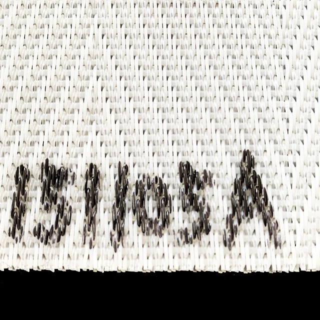 Polyester Sludge Dewatering Mesh Belt The Shape Is Good The Mesh Surface Is Flat And Not Deformed